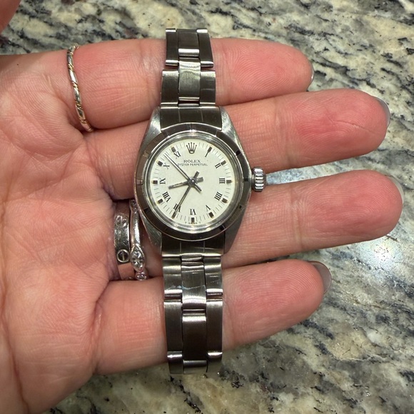 Rolex Silver Watch - Picture 1 of 8